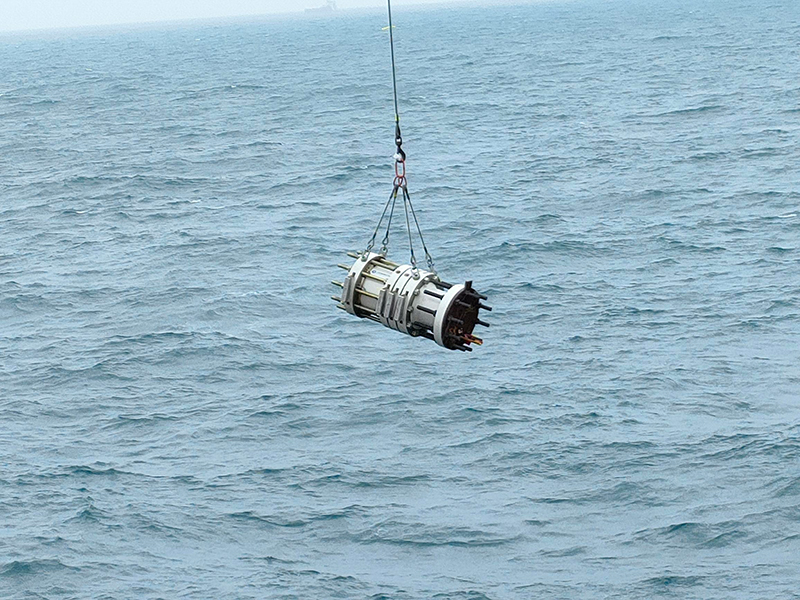 CSS MORGRIP 24in Connector Deployed Offshore