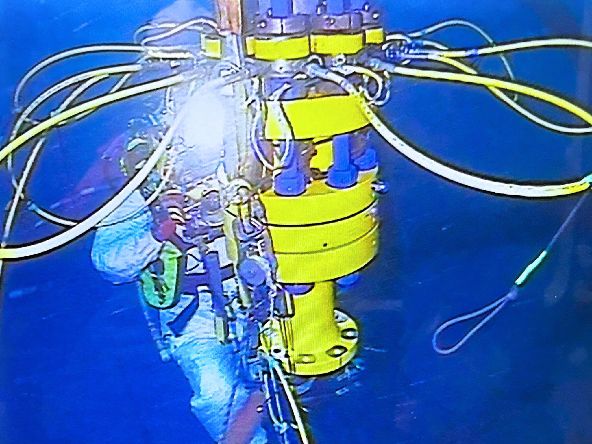 CSS MORGRIP Collet Connector installation with expert diver in Thailand