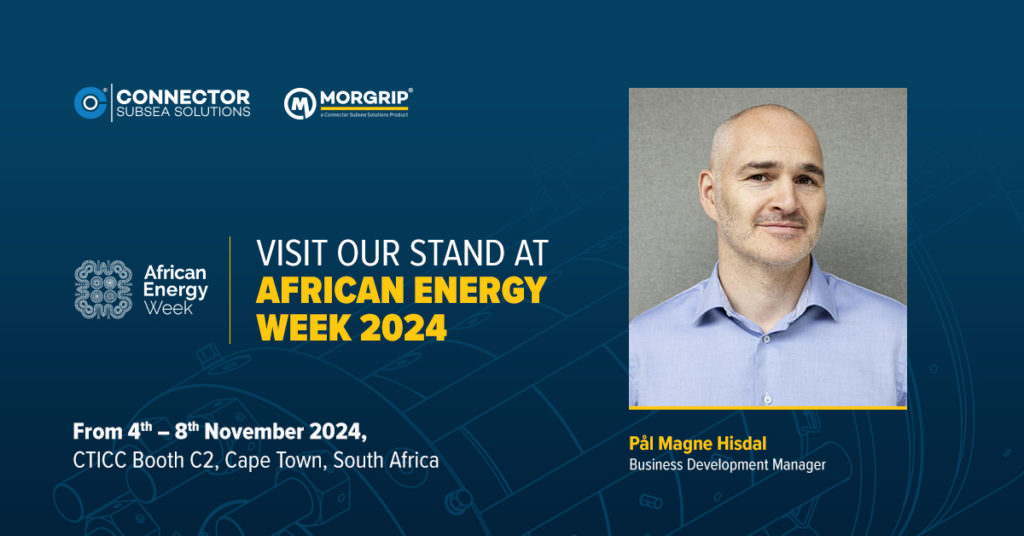 Connector Subsea Solutions (CSS) team will be represented by Pal Magne at the African Energy Week 2024