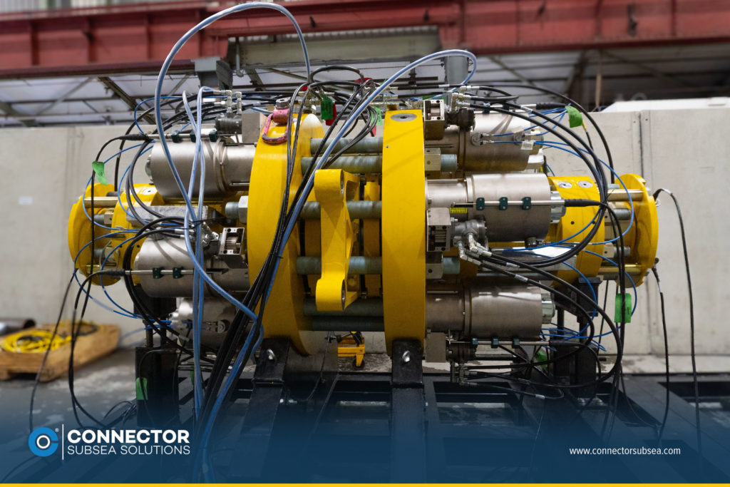 MORGRIP® subsea pipeline connector after testing.