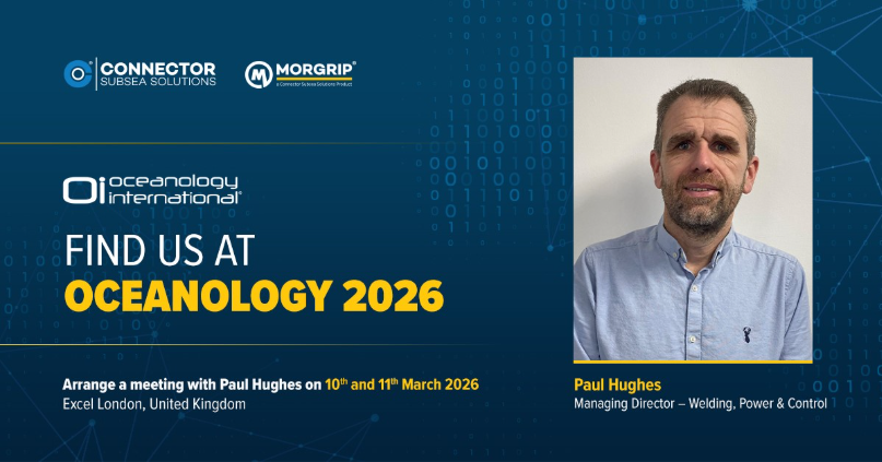 Paul Hughes, Managing Director at CSSI, will be attending the Oceanology 2026.